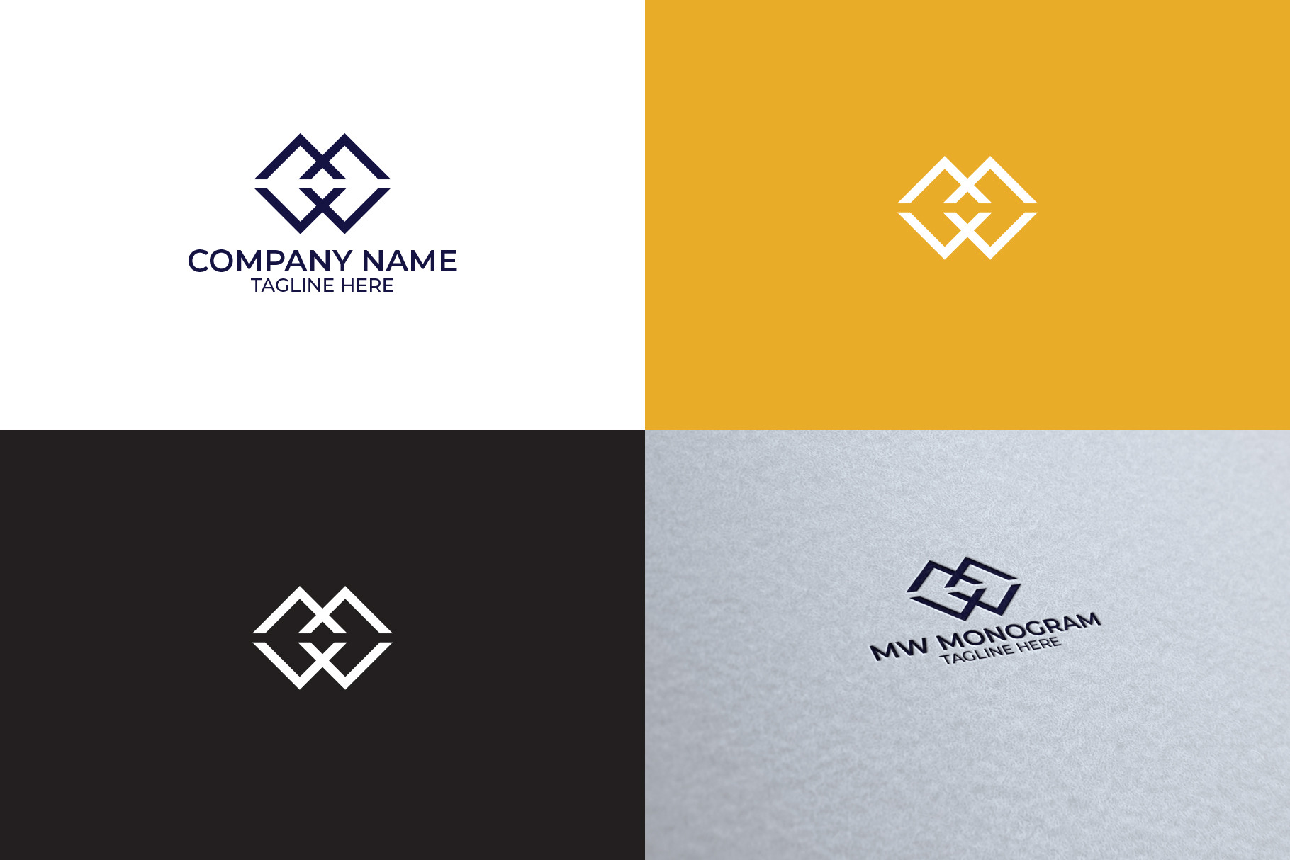 Letter M Logo Design | Branding & Logo Templates ~ Creative Market