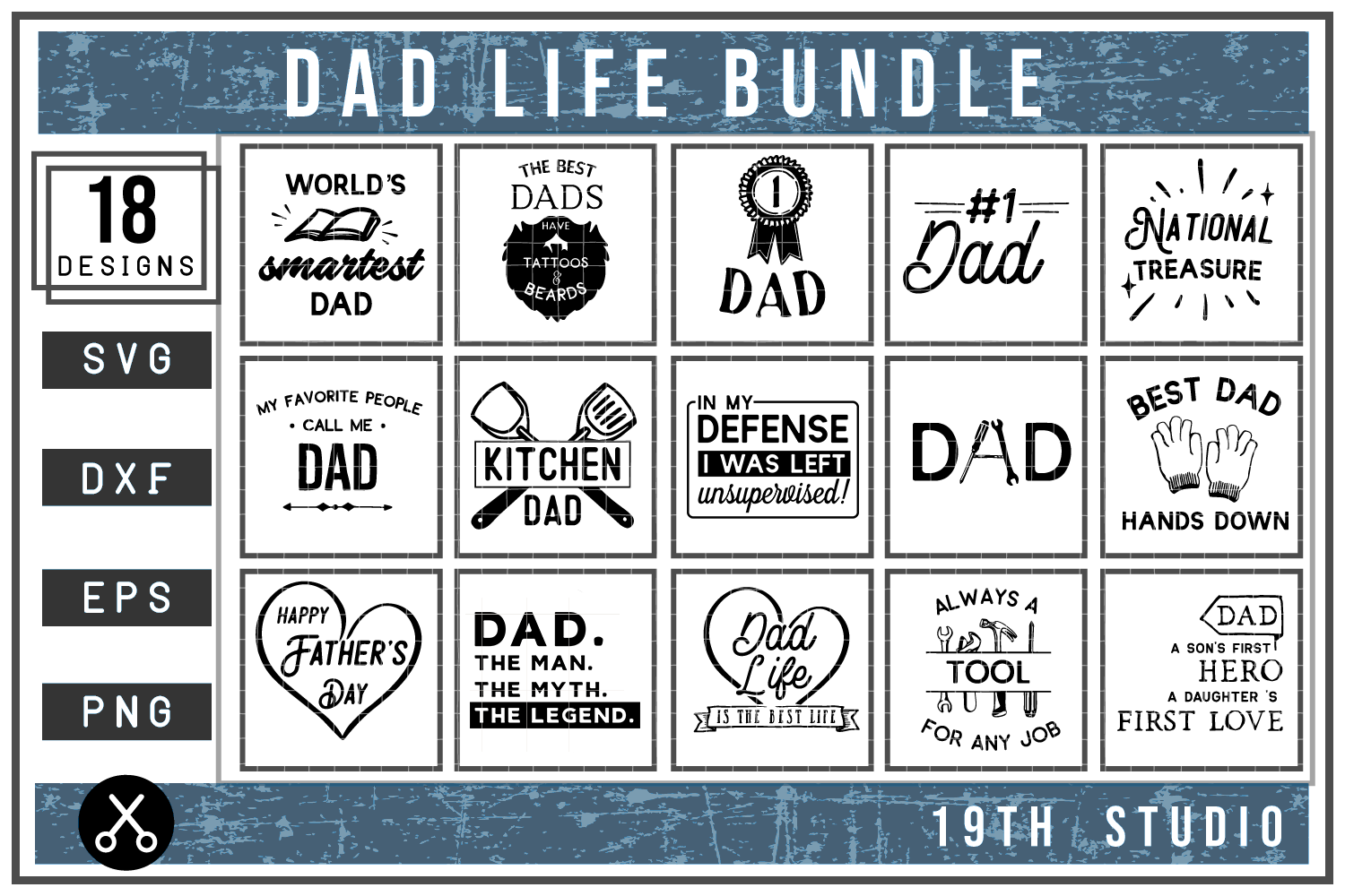 Dad Svg Bundle Mb8 Pre Designed Photoshop Graphics Creative Market