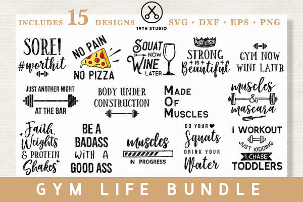 Download Gym Svg Bundle Mb13 Pre Designed Photoshop Graphics Creative Market PSD Mockup Templates