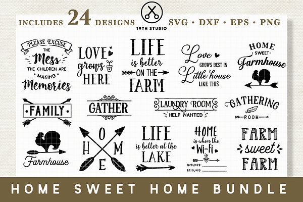 Download Kitchen Svg Bundle Mb22 Pre Designed Photoshop Graphics Creative Market