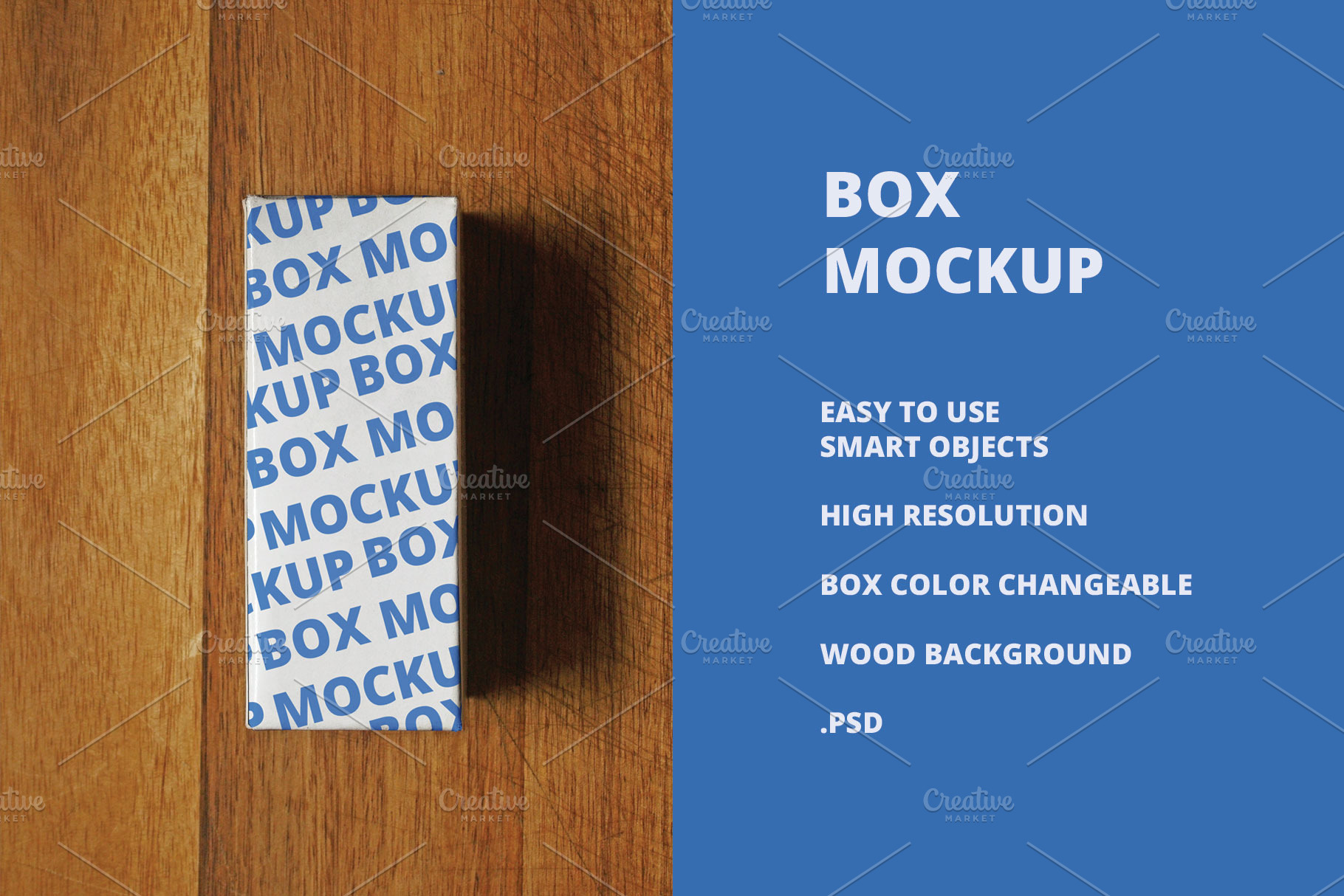 Download Box Mockup | Creative Photoshop Templates ~ Creative Market