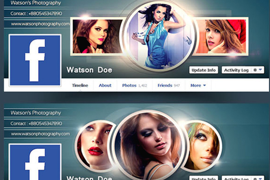 Dazzling Facebook Timeline Cover | Pre-Designed Photoshop Graphics ...