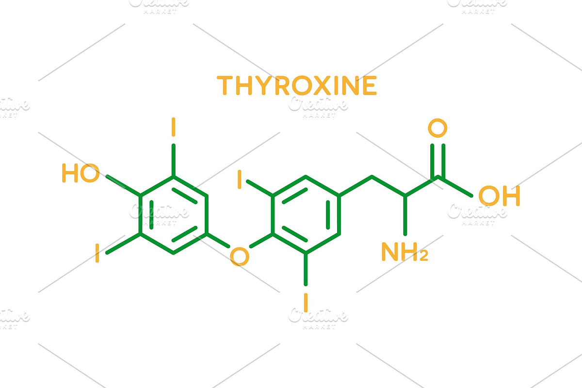 Гормоны символ. Тироксин молекула. Гормон счастья формула. Тироксин формула.