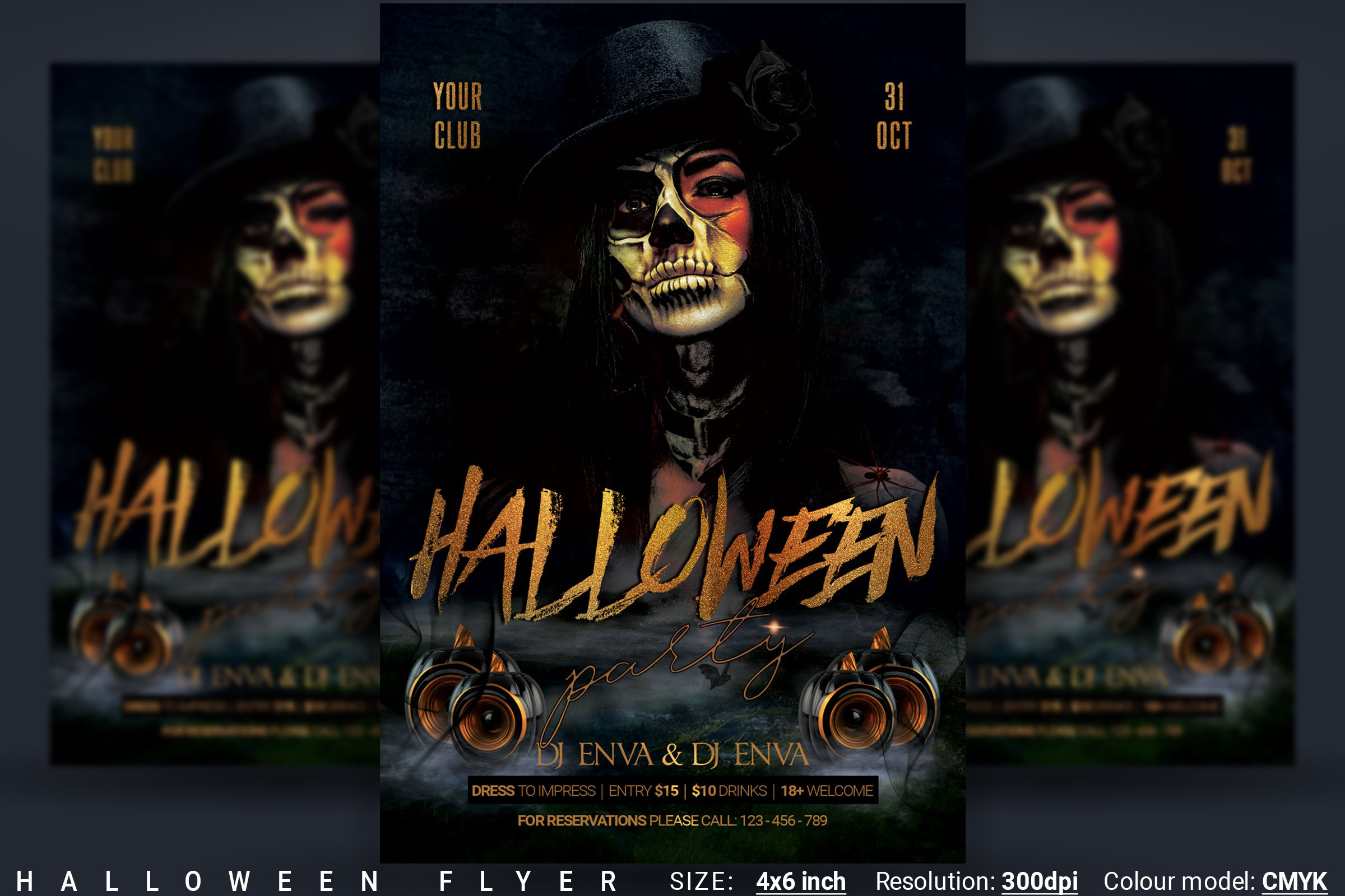 Halloween Flyer | Flyer Templates ~ Creative Market