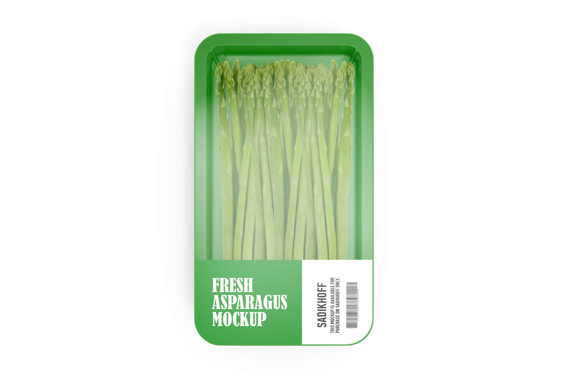 Download Plastic Tray With Asparagus Mockup Creative Photoshop Templates Creative Market PSD Mockup Templates