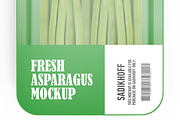 Download Plastic Tray With Asparagus Mockup Creative Photoshop Templates Creative Market Yellowimages Mockups