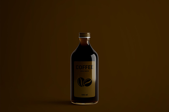 Coffee Bottle Mock-Up  Household Mockups ~ Creative Market