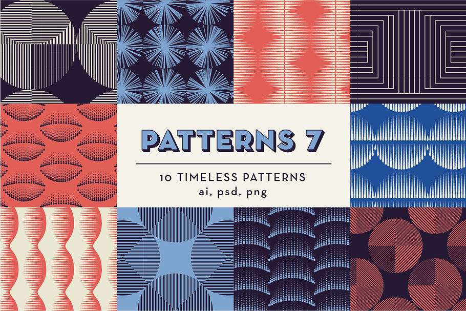 Download Patterns Bundle 100 Geo Patterns Pre Designed Photoshop Graphics Creative Market