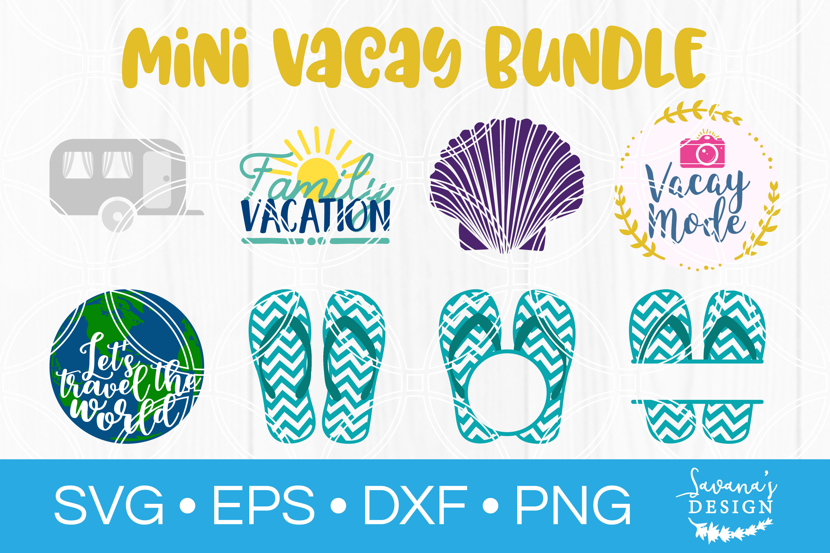 Download Mini Vacay Svg Bundle Vacation Svg Pre Designed Photoshop Graphics Creative Market