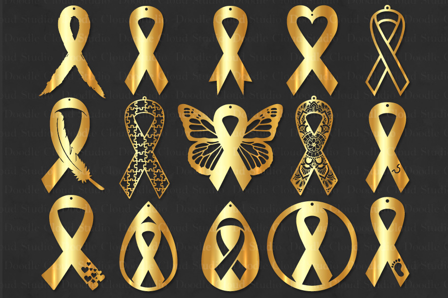 Download Awareness Ribbon Bundle Clipart Svg Pre Designed Photoshop Graphics Creative Market