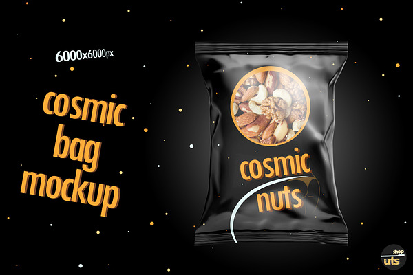 Download Nuts Bag Mockup Creative Photoshop Templates Creative Market