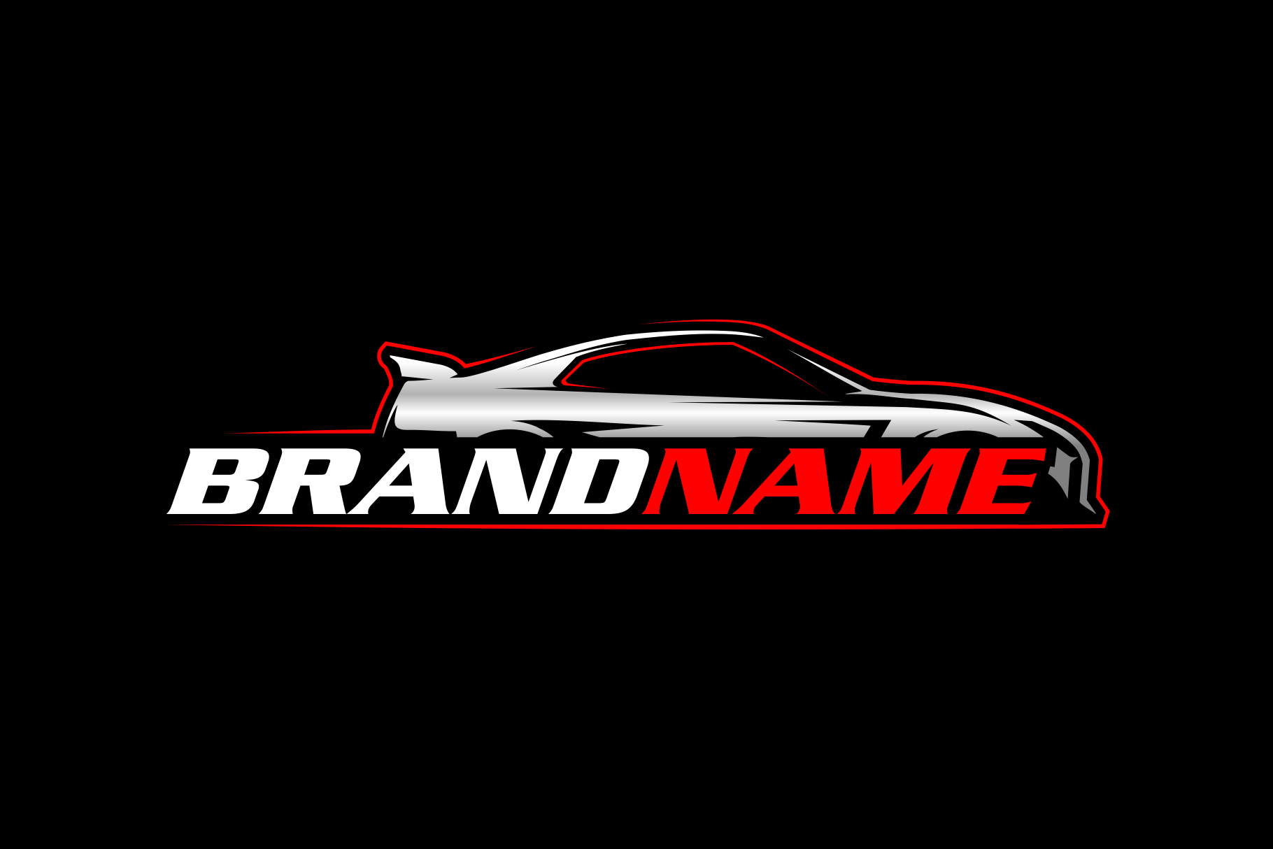 Sport Car Logo Template Creative Illustrator Templates Creative Market