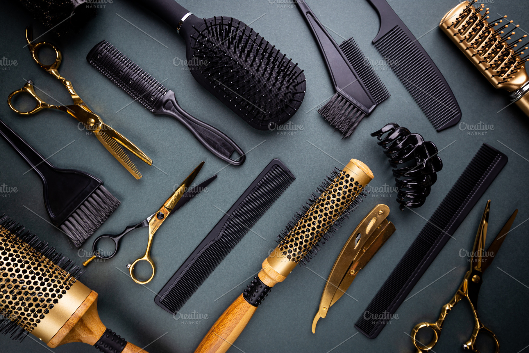 various-hair-dresser-tools-containing-hair-salon-and-hairdresser