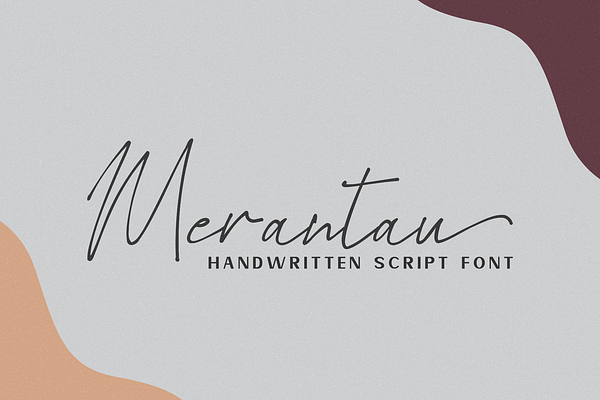 Merantau | Stunning Script Fonts ~ Creative Market