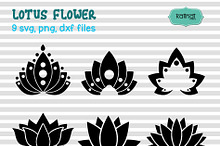 Download Lotus Flower Svg Bungle Pre Designed Photoshop Graphics Creative Market