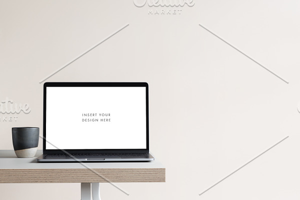 Download Macbook Laptop Photo Mockup Creative Photoshop Templates Creative Market PSD Mockup Templates