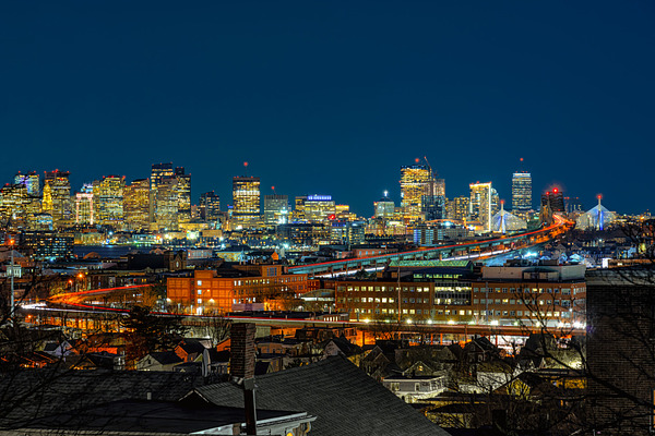 Scene Of Boston Skyline Containing Developer Rush Hour And Rush Hour Traffic High Quality Architecture Stock Photos Creative Market