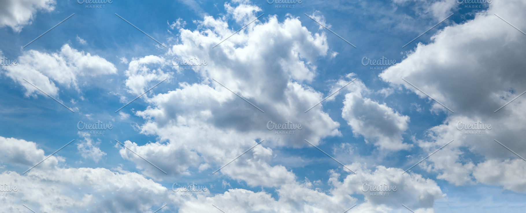 Clouds with blue sky  Background Stock Photos ~ Creative Market