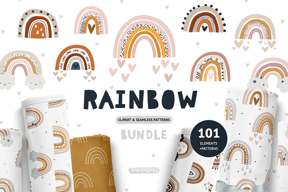 Svg Saturday Modern Rainbow Svg Bundle Lifeinscribed Com