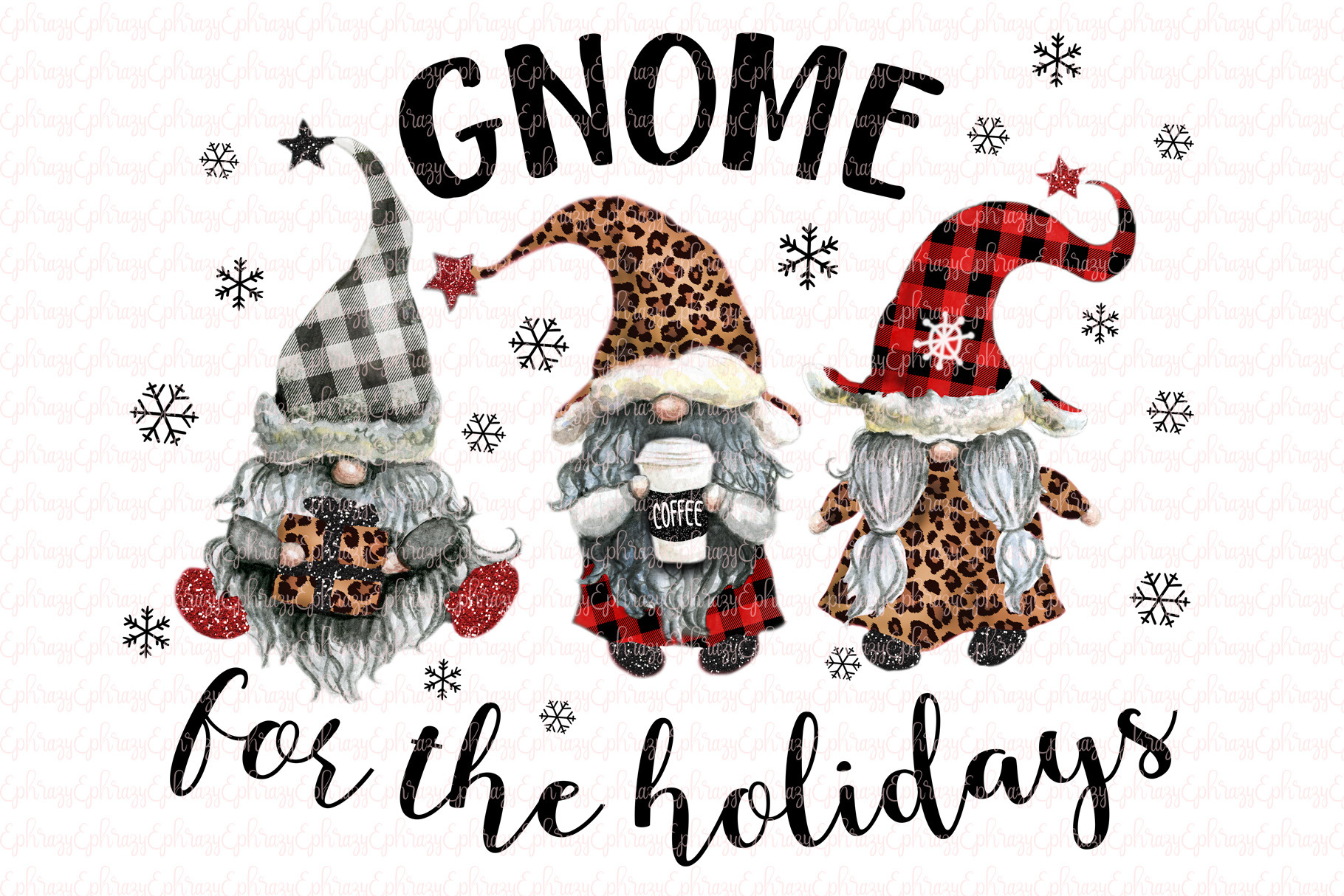 Download Gnome For The Holidays Leopard Custom Designed Illustrations Creative Market PSD Mockup Templates