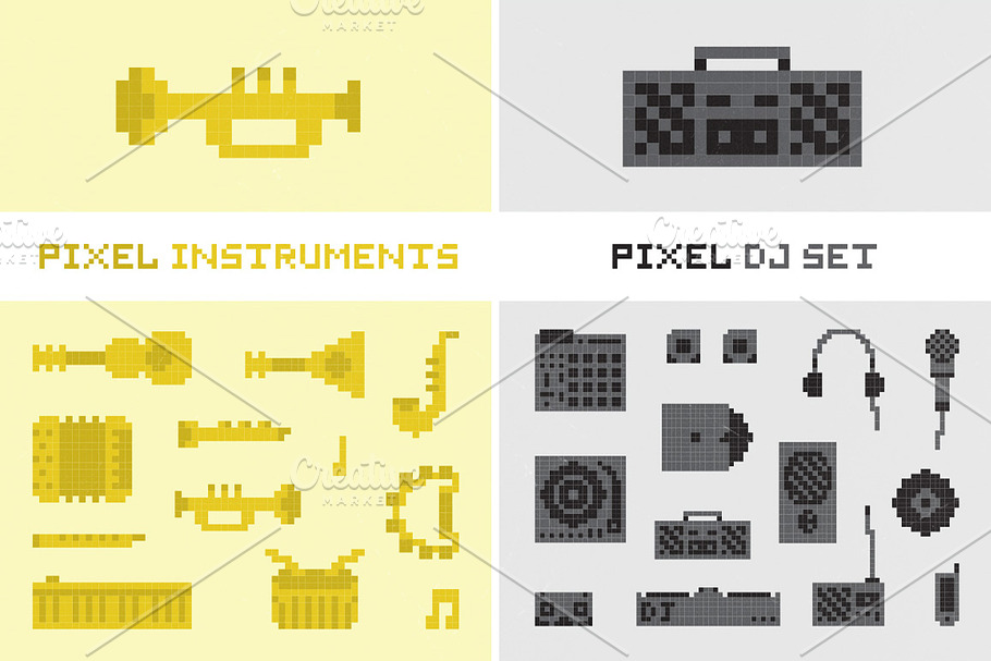 Pixel set. Pixel Set в мм2.