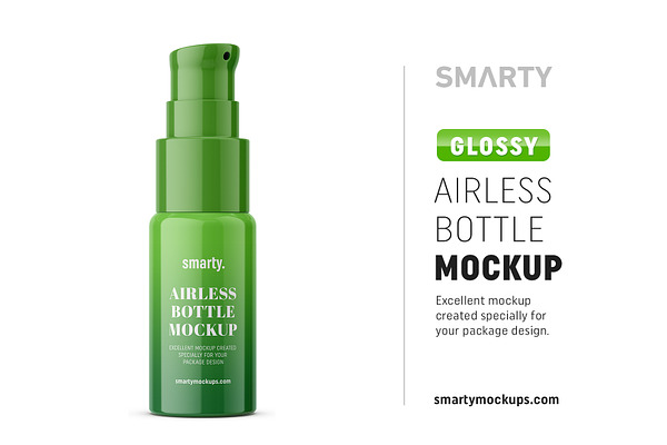 Download Airless Bottle Mockup Creative Photoshop Templates Creative Market