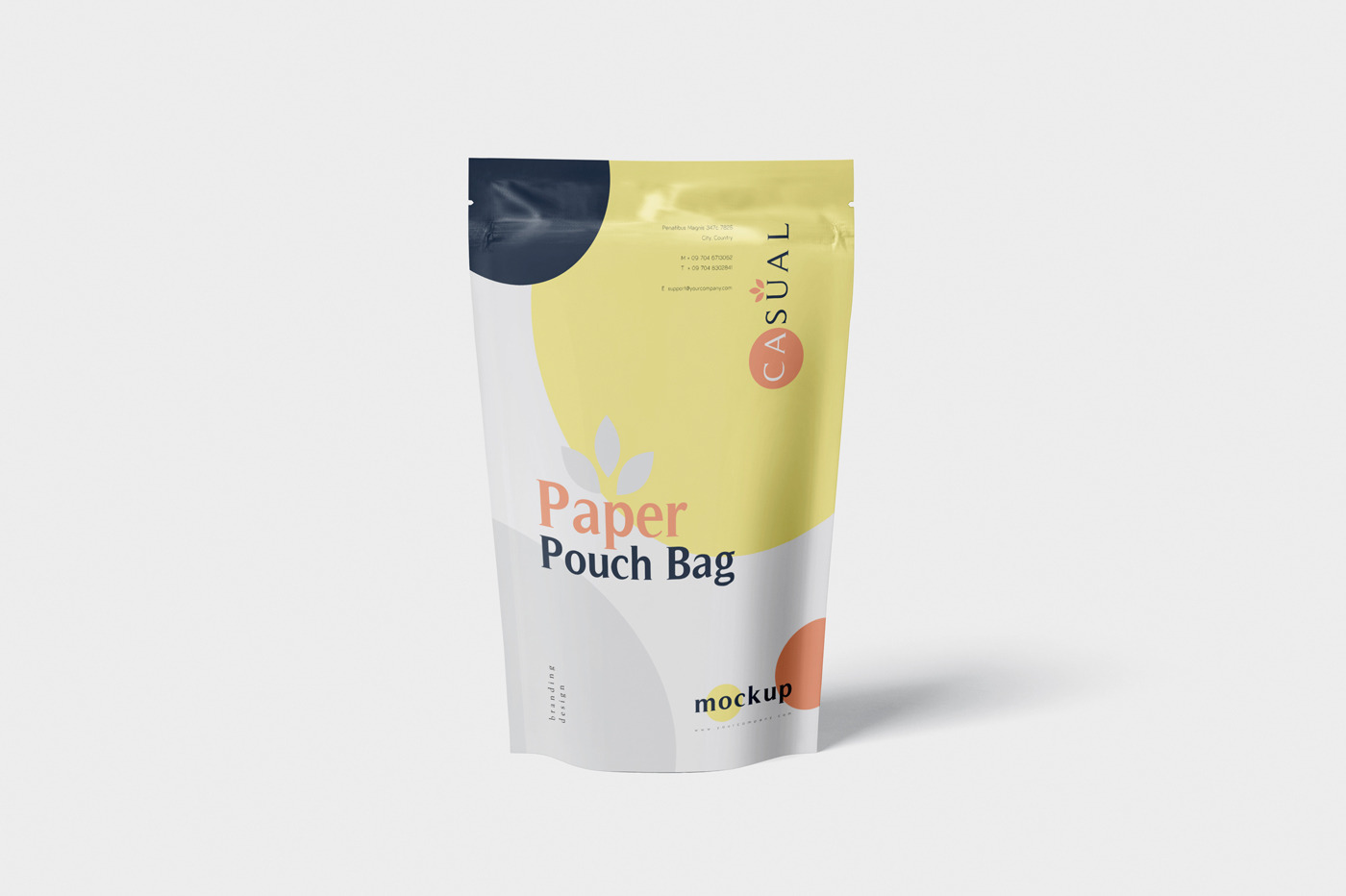 Download Paper Pouch Bag Mockup Big Size Creative Photoshop Templates Creative Market PSD Mockup Templates