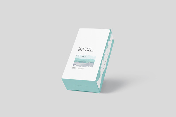 Download Box Mockup - Long Vertical Rectangle | Creative Photoshop ...