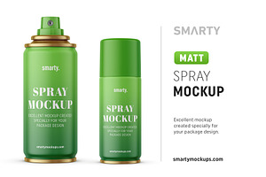 Download Trasparent Spray Bottle Mock Up Creative Photoshop Templates Creative Market