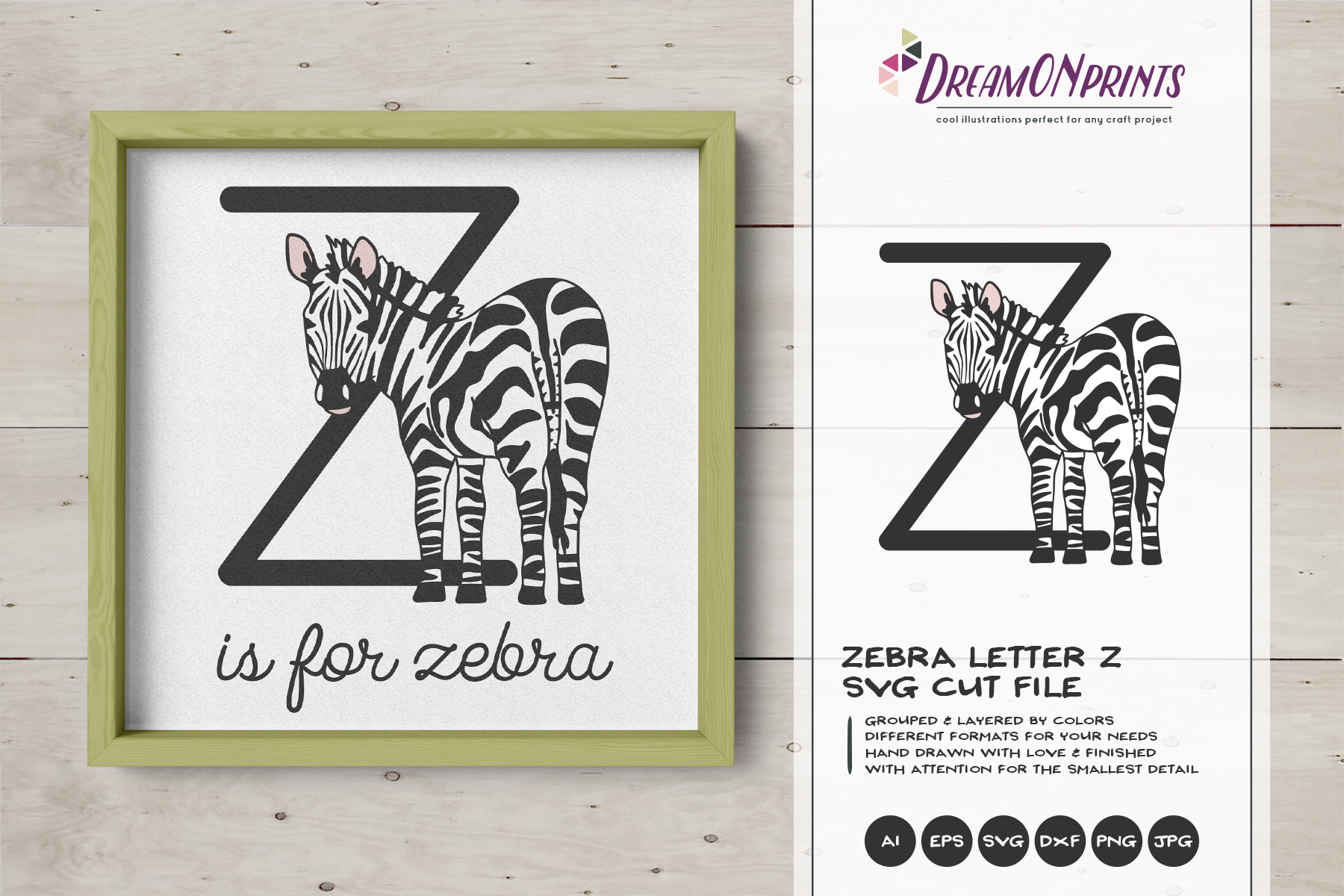 Download Zebra Svg Letter Z Svg Vector Pre Designed Photoshop Graphics Creative Market