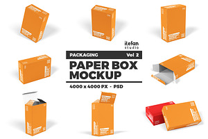 Download Cardbox Cylinder Box Mockup Creative Photoshop Templates Creative Market PSD Mockup Templates