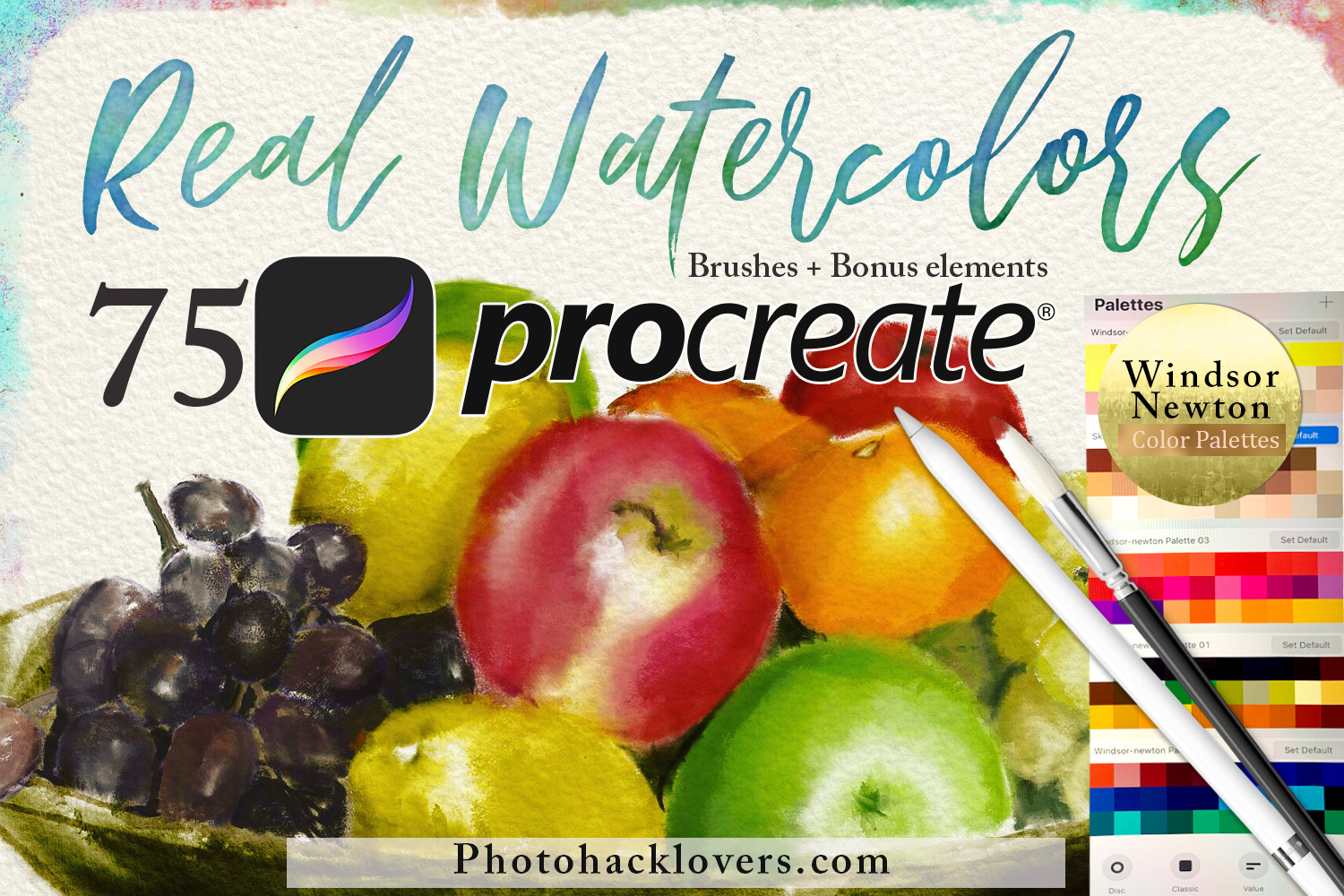 Watercolor Brushes Bundle