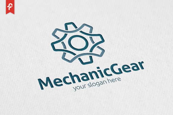 Mechanic Gear Logo | Branding & Logo Templates ~ Creative Market