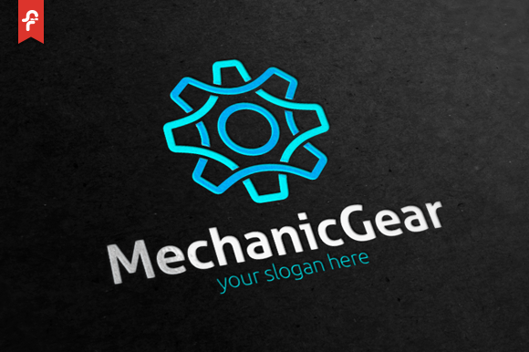 Mechanic Gear Logo | Branding & Logo Templates ~ Creative Market