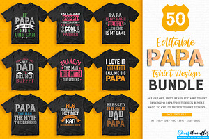 Download Dad Tshirt Design Big Bundle Pre Designed Illustrator Graphics Creative Market