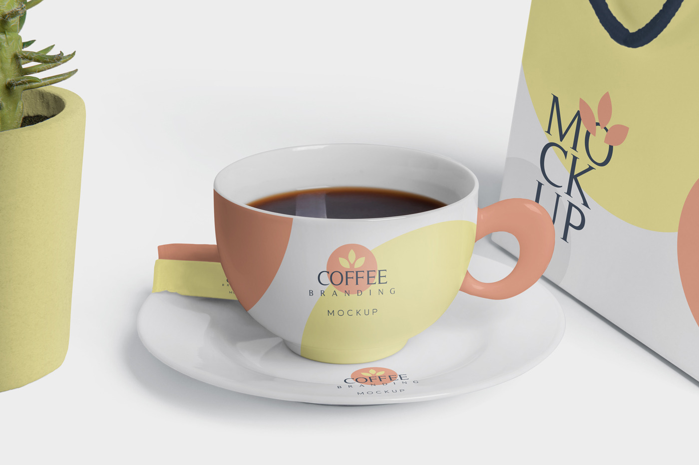 Download Coffee Branding Mockups Creative Photoshop Templates Creative Market