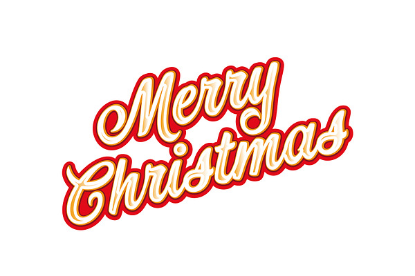 Merry Christmas Sign Pre Designed Illustrator Graphics Creative Market