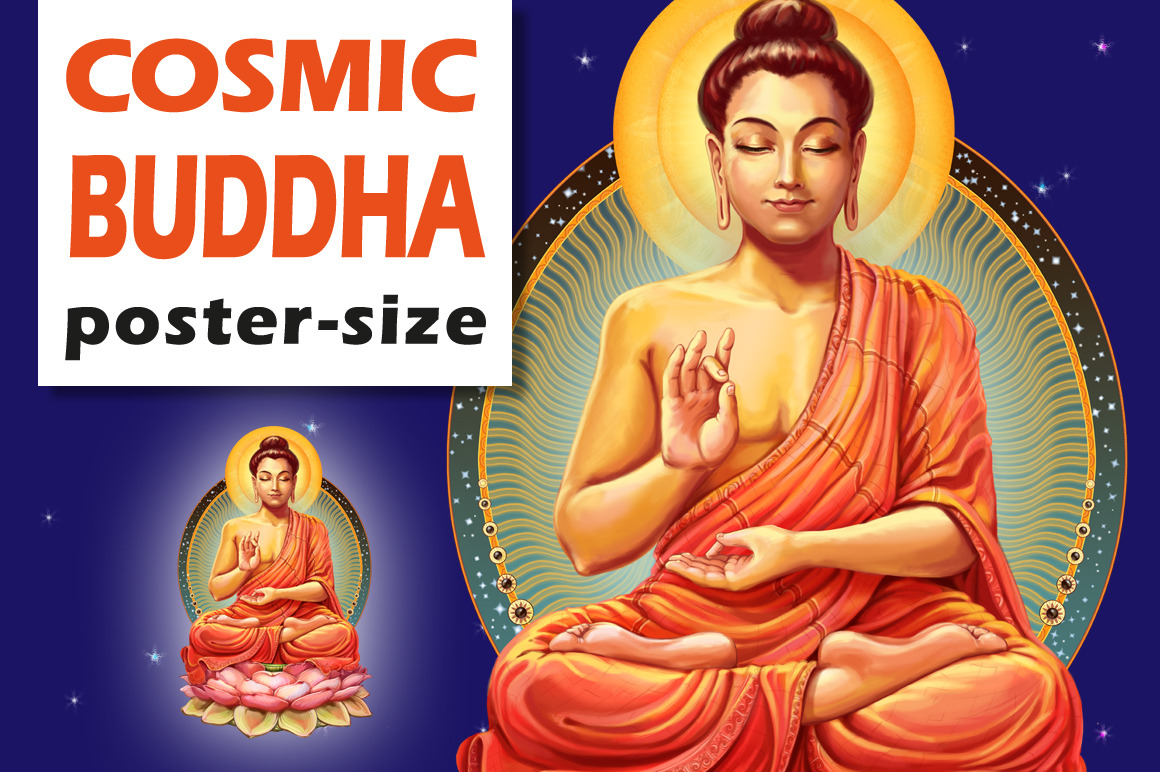 Buddha | Illustrations ~ Creative Market