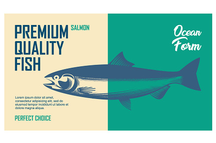 Brochure Design for Seafood Product | Illustrator Templates ~ Creative ...