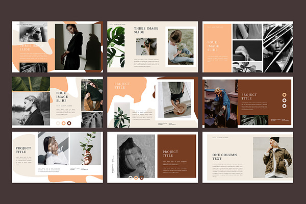 Noire - PowerPoint Template | Creative PowerPoint Templates ~ Creative ...