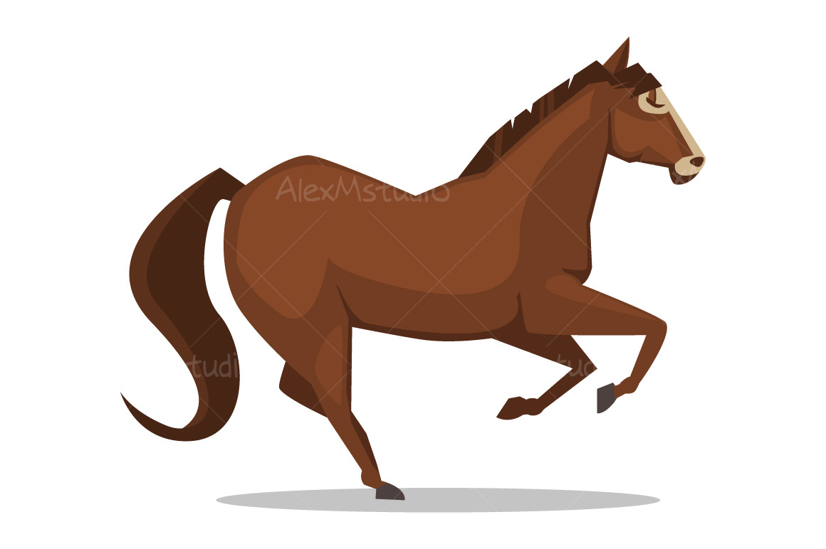 Cartoon Horse | Illustrator Graphics ~ Creative Market