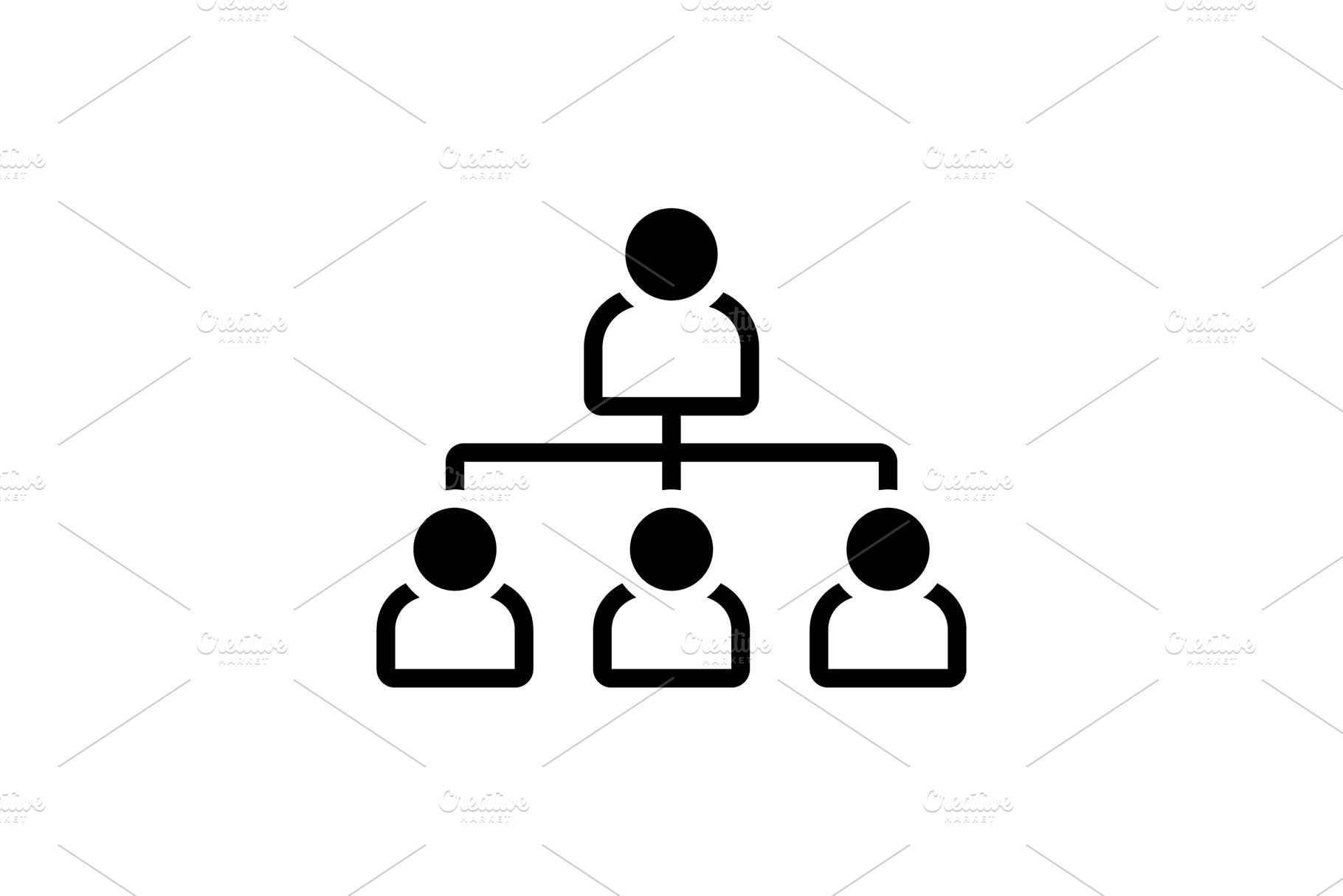 Chart Hierarchy Organigrama Organization Schema Scheme Icon | Images ...