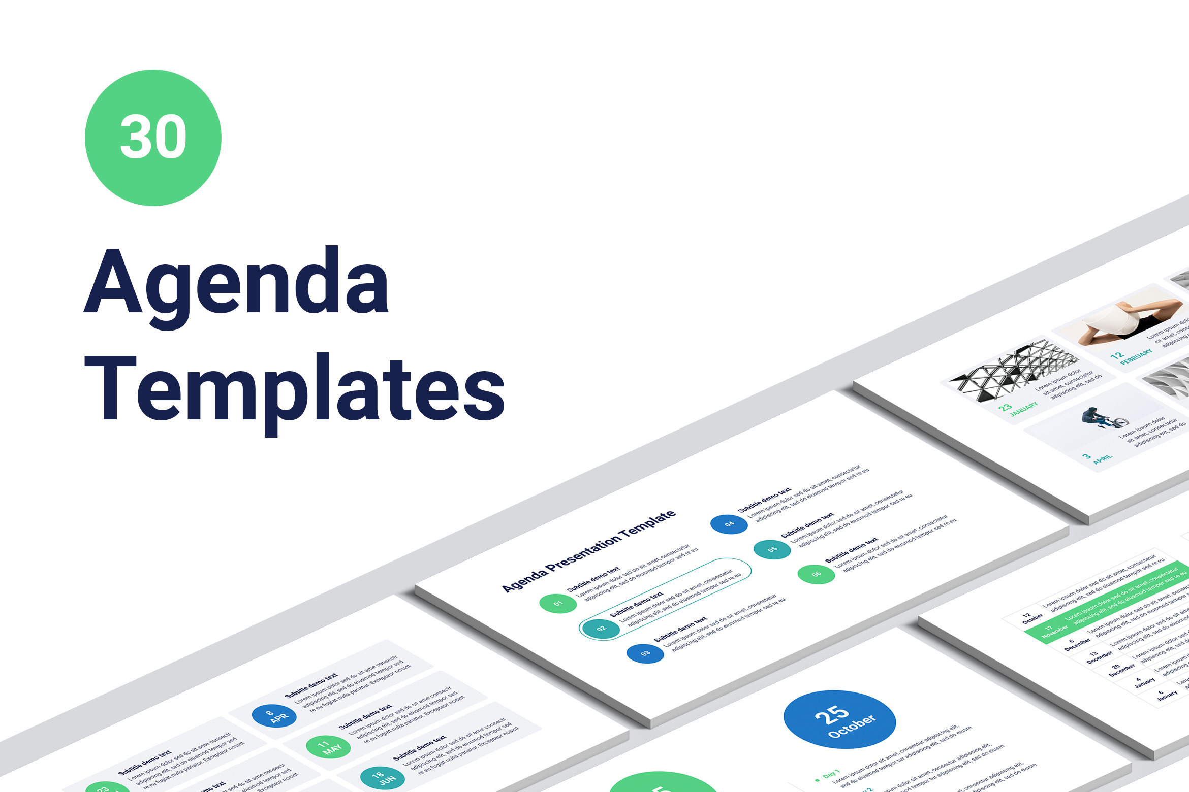 Agenda Google Slides Template Creative Google Slides Templates Creative Market