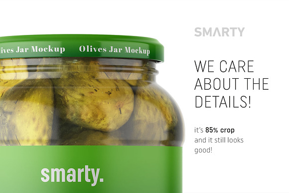 Download Pickle Jar Mockup Creative Photoshop Templates Creative Market