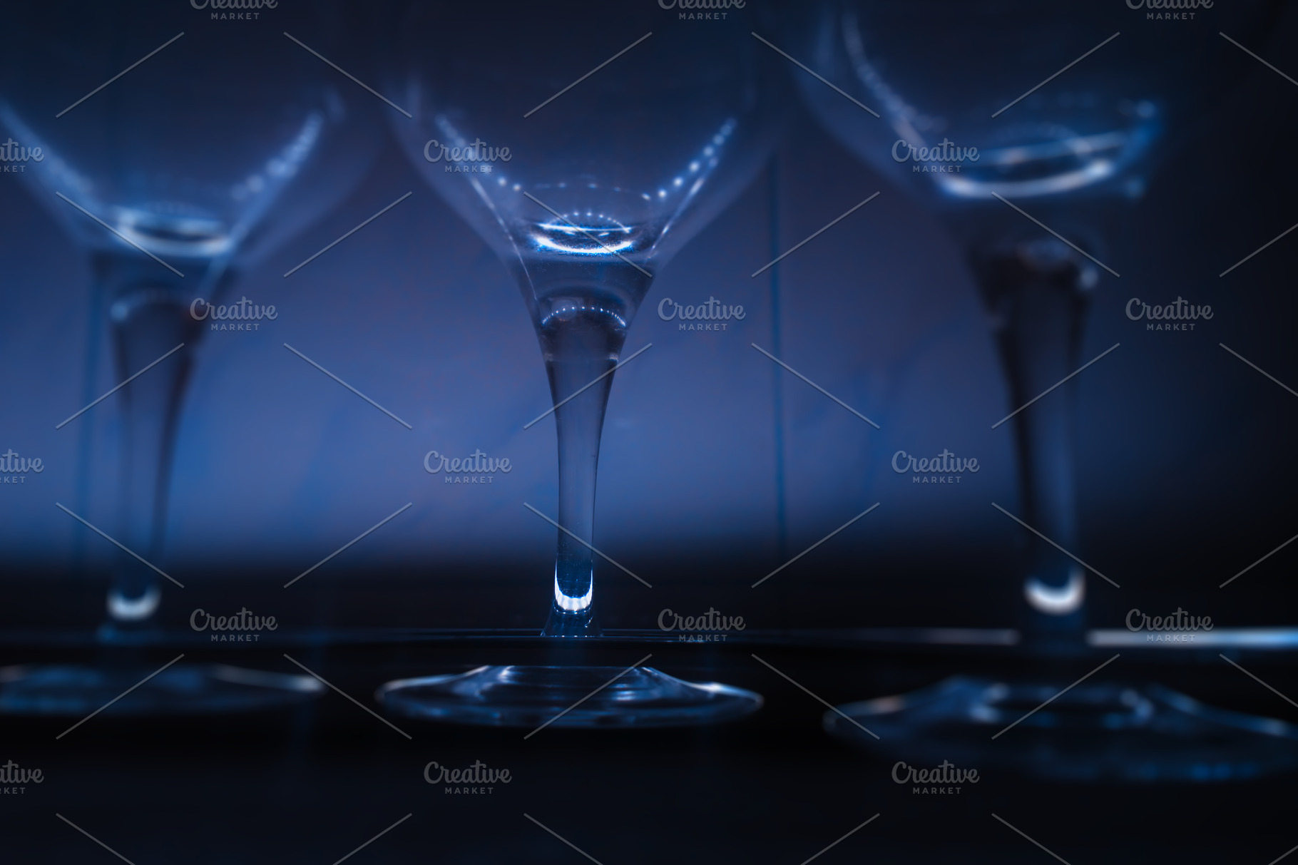 wine glass bokeh photography