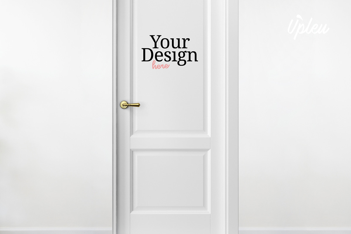 Download Front Door Mock Up 1 | Creative Photoshop Templates ~ Creative Market