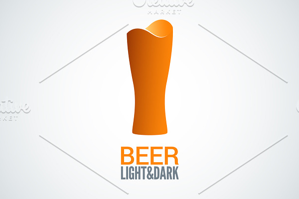 Beer Concept Logo Life Is Brewtiful Pre Designed Illustrator Graphics Creative Market