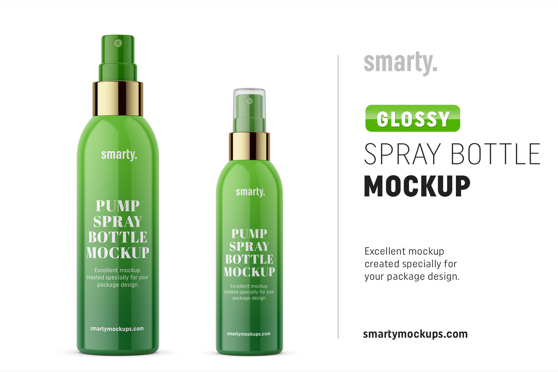 Download Glossy Spray Cosmetic Bottle Mockup Creative Photoshop Templates Creative Market