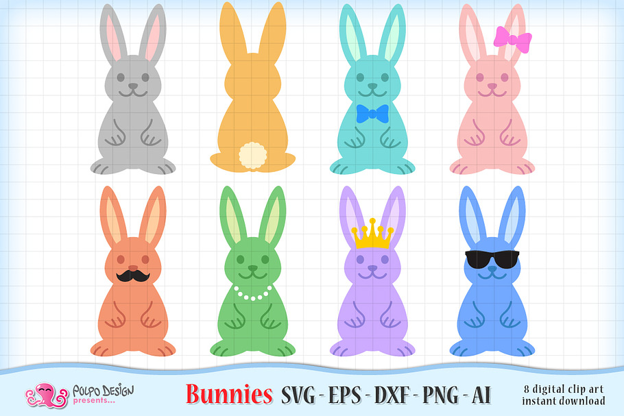 Download Rabbit Svg Pre Designed Photoshop Graphics Creative Market Yellowimages Mockups