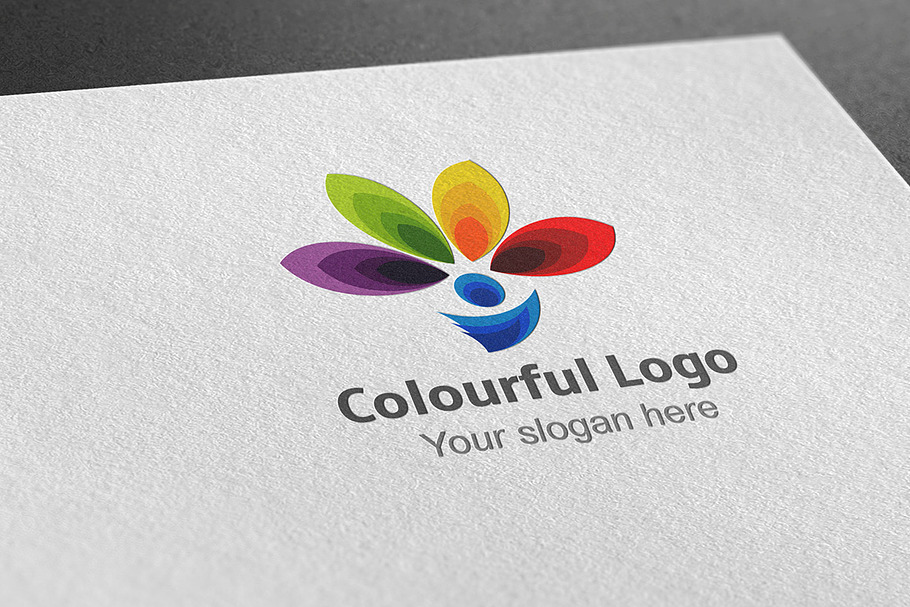 Color Chart Logo | Creative Illustrator Templates ~ Creative Market